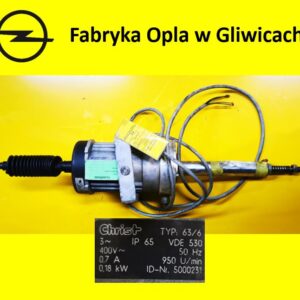 Napęd odchylenia dyszy bocznej myjni CHRIST