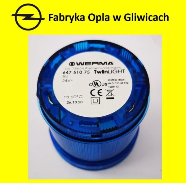Lampka sygnalizacyjna WERMA 64751075