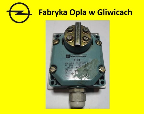 Wyłącznik krańcowy TELEMECANIQUE XCR