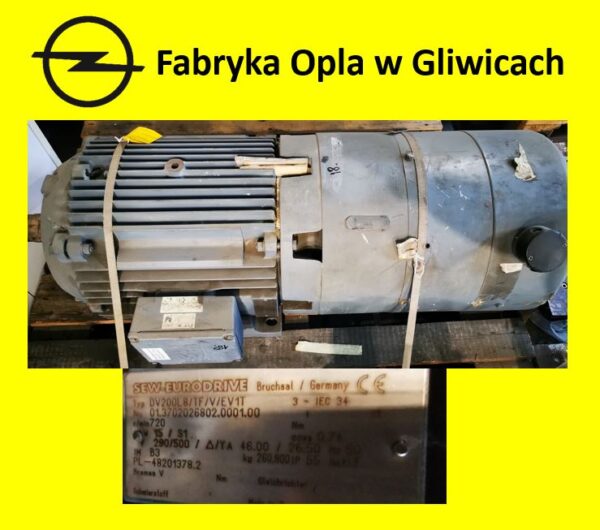 Motoreduktor SEW EURODRIVE DV200L/TF