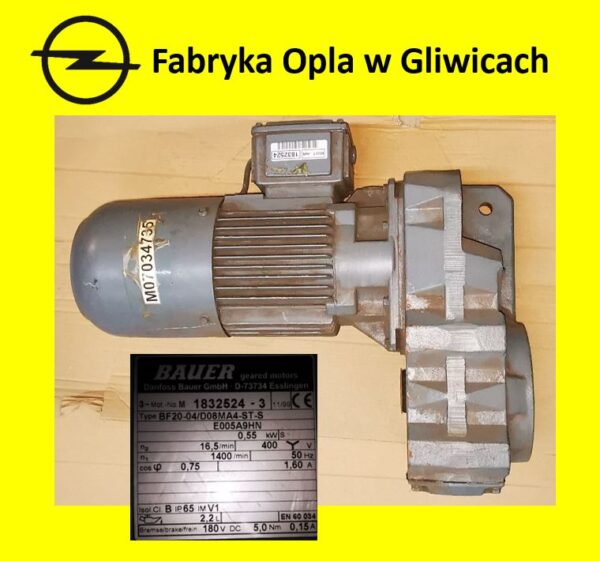 Motoreduktor BAUER BF20