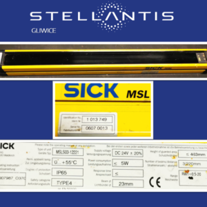 Bariera bezpieczeństwa SIC MSLS 03