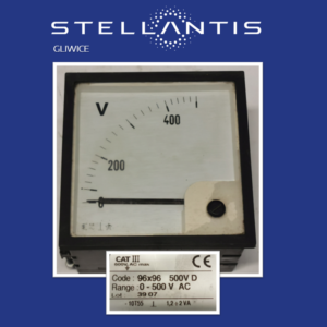 Woltomierz analogowy 1,5 V-500 V