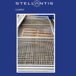 Panel siatka ocynk  300 cm x 100 cm