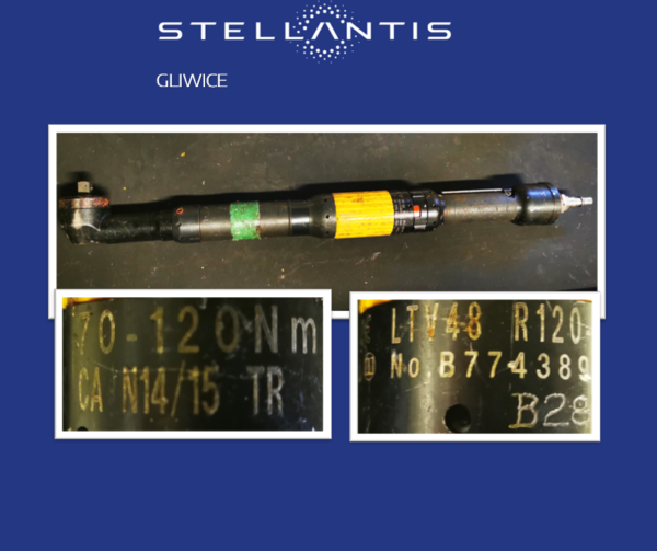 Klucz pneumatyczny LTV 48  70 - 120 Nm