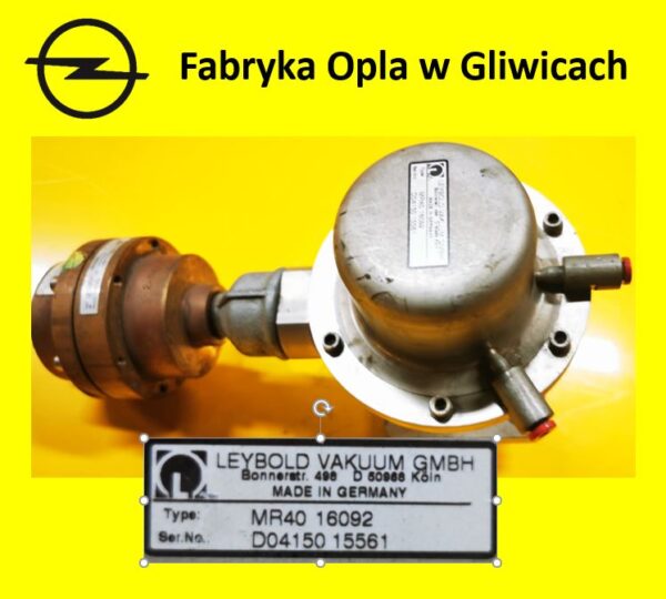 Zestaw zaworów LEYBOLD VACUUM MR 40