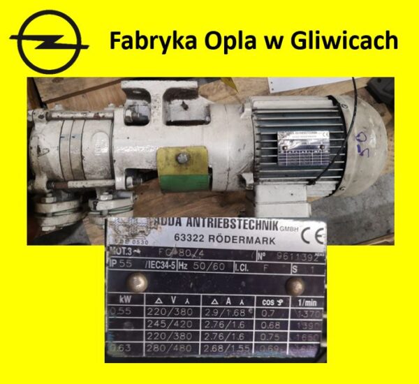 Pompa +silnik Adda Antriebestechnik FC 80/4 nr.50