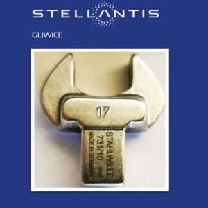 Głowica klucza dynamometrycznego STAHLWILLE 17 mm osadzenia 12x8