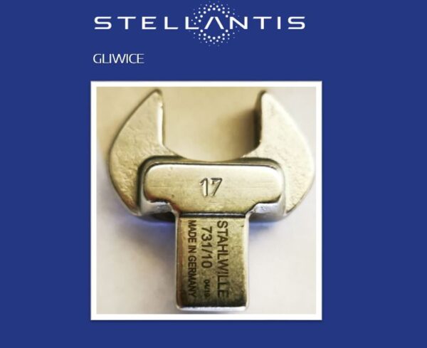 Głowica klucza dynamometrycznego STAHLWILLE 17 mm osadzenia 12x8