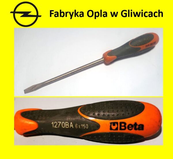 Śrubokręt płaski EX beziskrowy