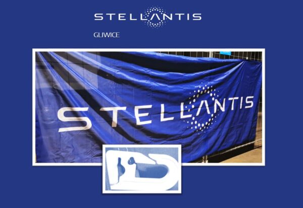 Flaga STELLANTIS 400 x 150
