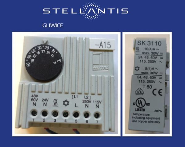 Regulator temperatury RITTAL    SK 3110