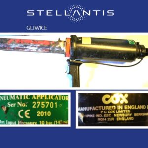 Pistolet pneumatyczny do kleju dwuskładnikowego COX