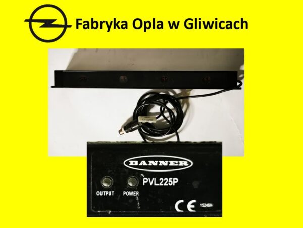 Przełącznik czujnika tablicy weryfikacji BANNER PVL 255P