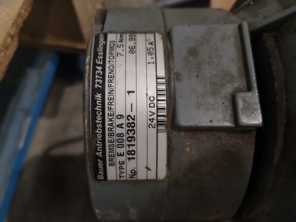 Motoreduktor BAUER E008 A9 37 - obrazek 2