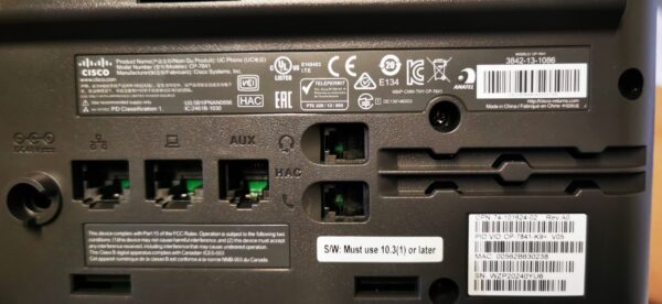 Aparat telefoniczny CISCO 7800 IP - obrazek 2