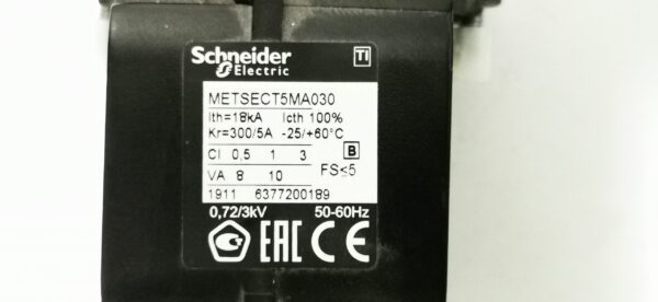 Przekładnik prądowy SCHNEIDER METSECT5MA030 300/5A - obrazek 2