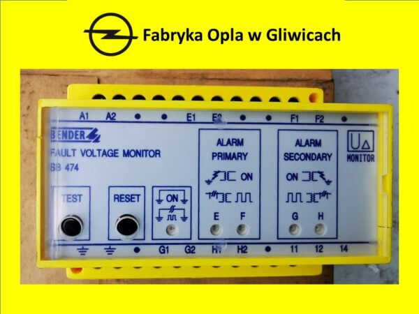 Urządzenie monitorujące BENDER BB474
