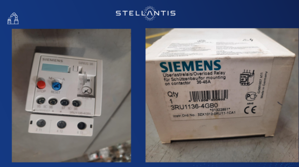 Przekaźnik SIEMENS 3RU1136-4GBO