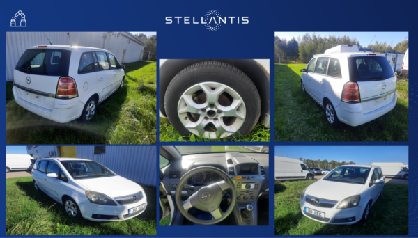 Opel ZAFIRA B 1,8-na części